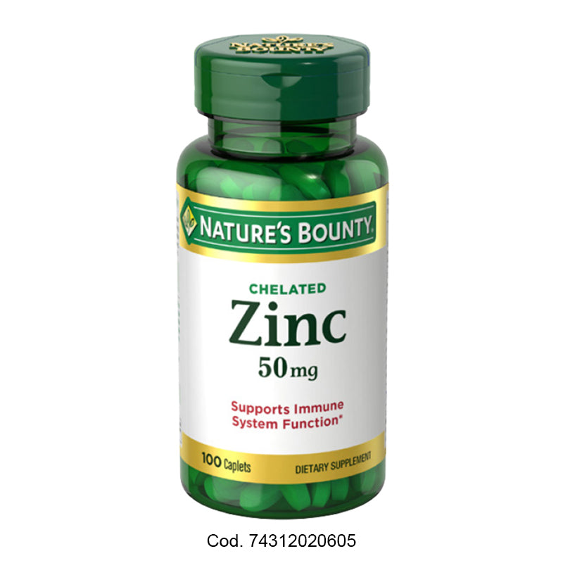 ZINC 50MG X 100