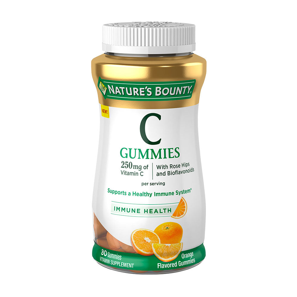 VITAMINA C NATURE'S BOUNTY 250MG 80 GUMMIES